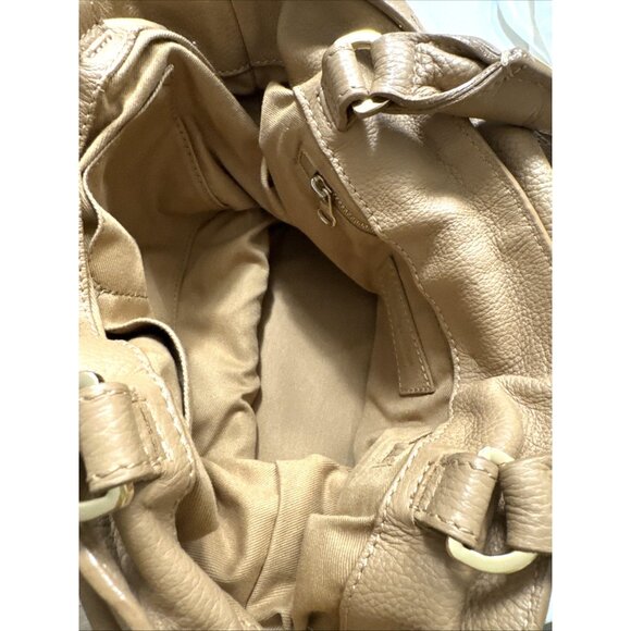 SEE BY CHLOE Vicki Taupe Leather Bucket Bag - Picture 7 of 13